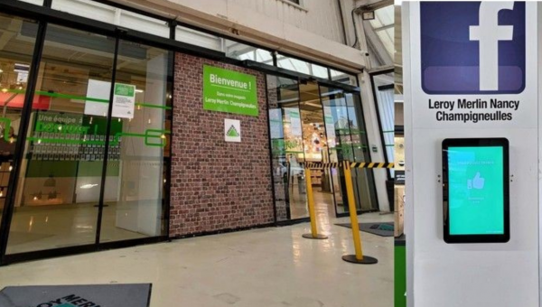 Un nouveau magasin satisfait